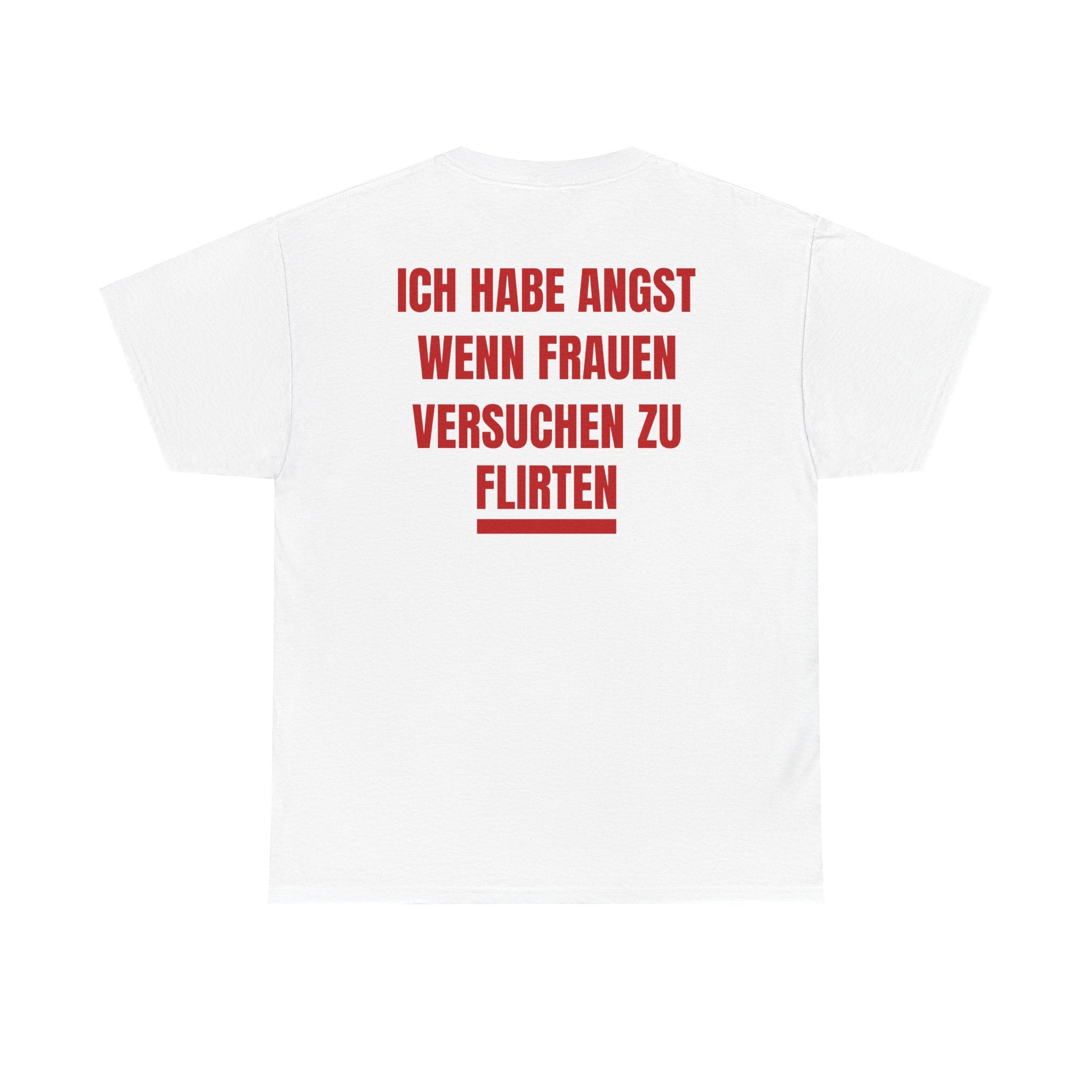 Angst wenn Frauen ... Tshirt mit Backprint