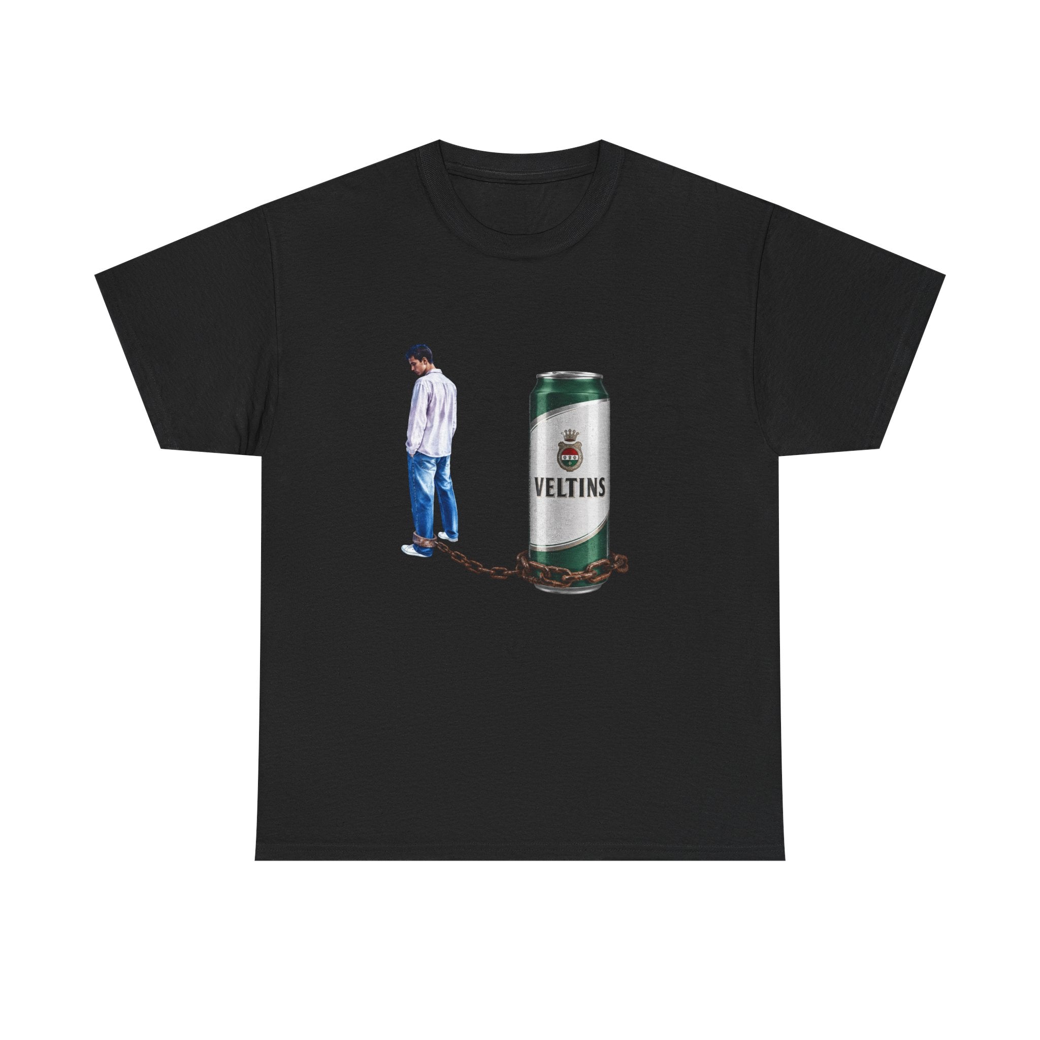 Gefesselt an Veltins Tshirt