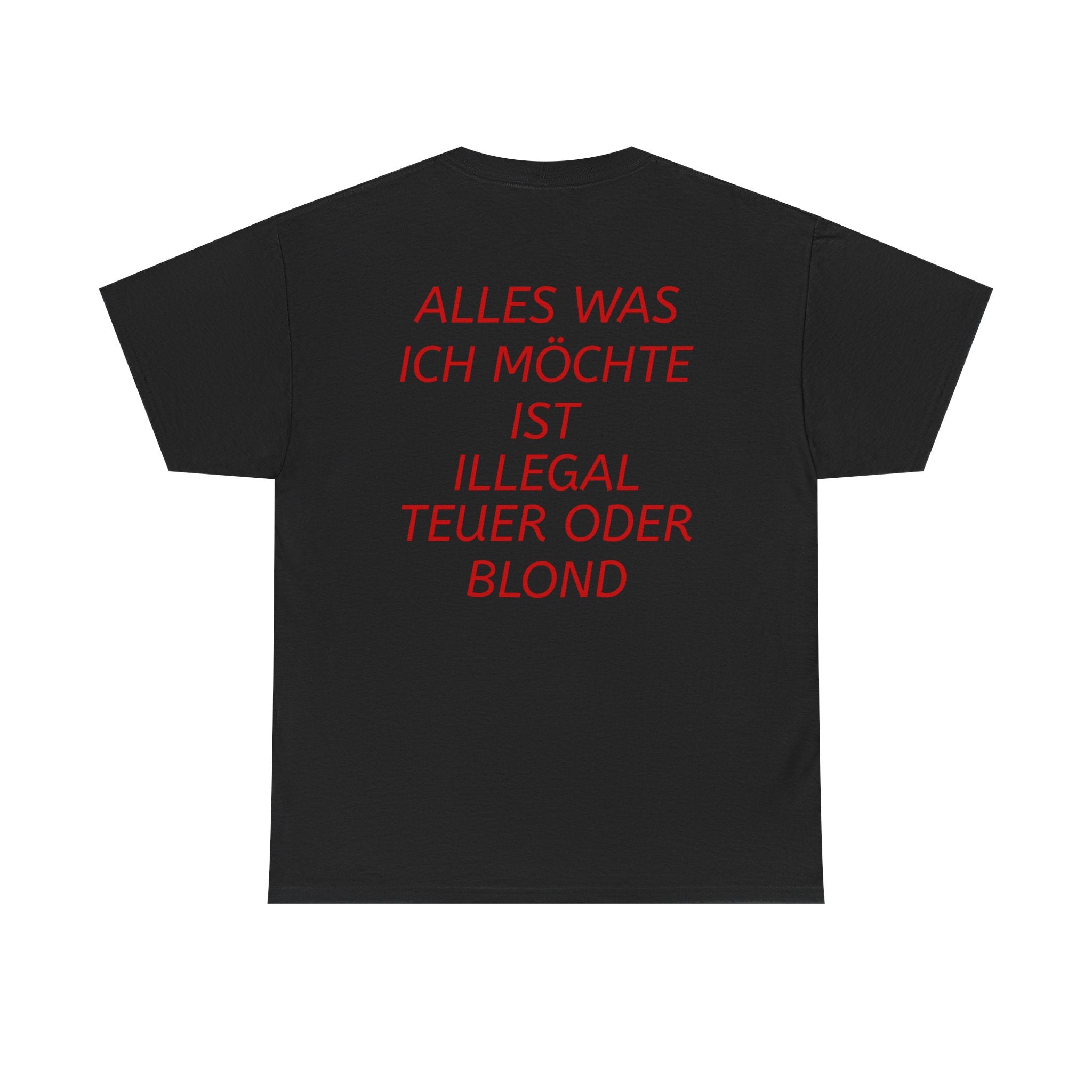 ALLES WAS ICH MÖCHTE IST... Tshirt mit Backprint