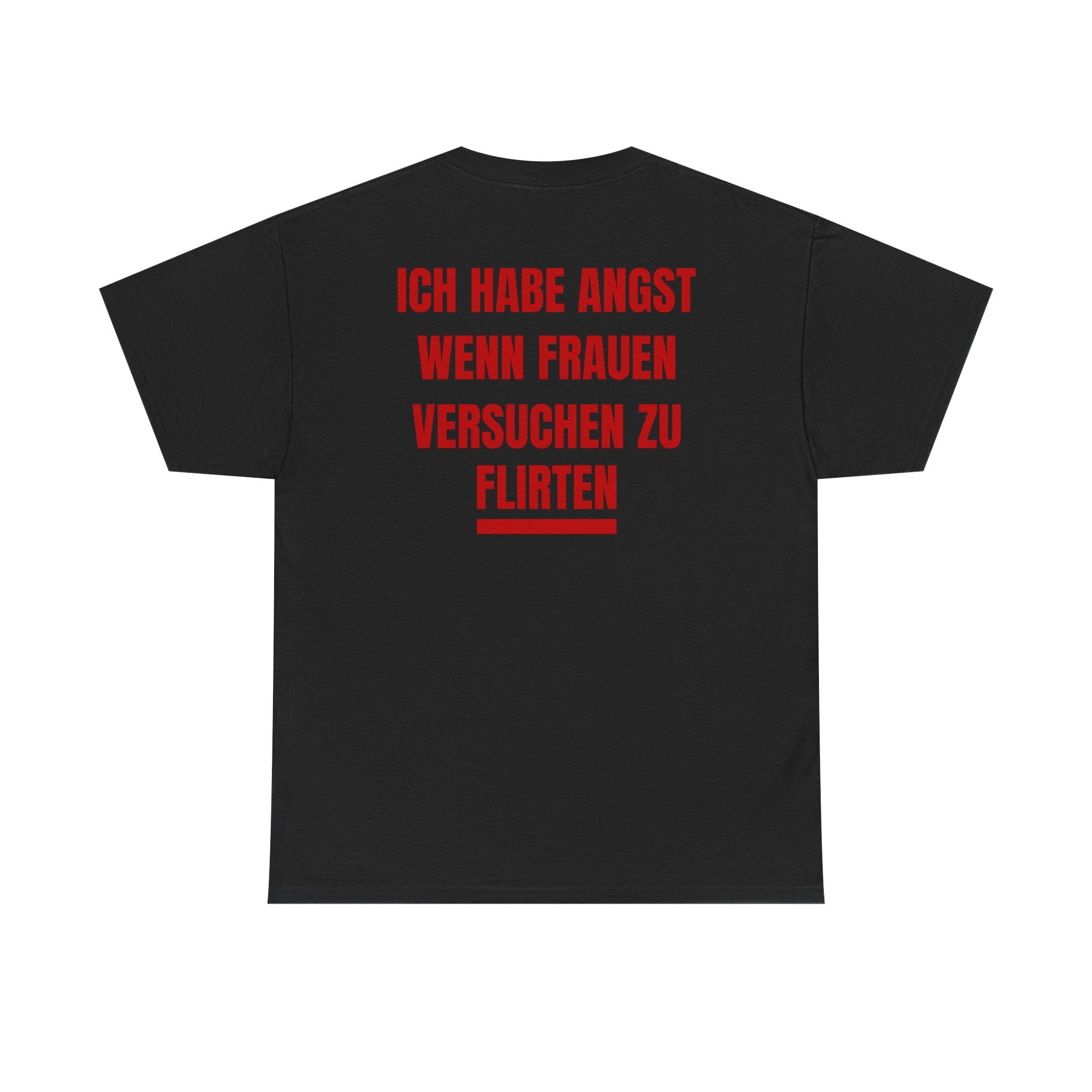 Angst wenn Frauen ... Tshirt mit Backprint